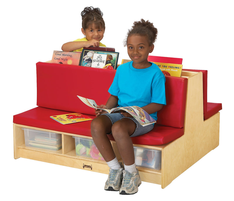 Jonti-Craft Read-a-Round 3 Piece Set - Red