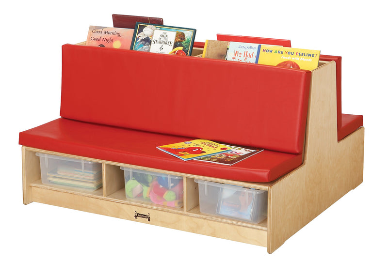 Jonti-Craft Read-a-Round 3 Piece Set - Red