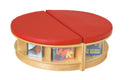 Jonti-Craft Read-a-Round 3 Piece Set - Red