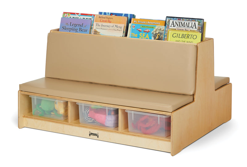 Jonti-Craft Read-a-Round Couch - Wheat
