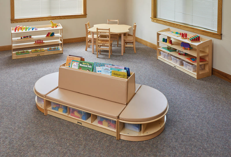 Jonti-Craft Read-a-Round Couch - Wheat