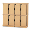 Jonti-Craft Stacking Lockable Lockers - Double Stack
