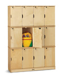 Jonti-Craft Stacking Lockable Lockers - Triple Stack