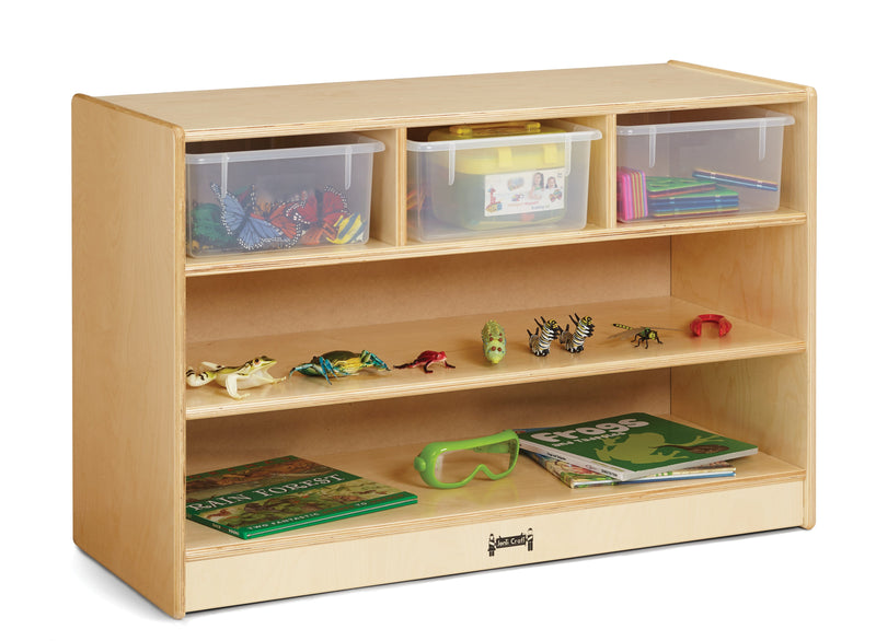 Jonti-Craft STEM Combo Mobile Storage Unit – with Clear Tubs