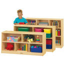Jonti-Craft Toddler Single Mobile Storage Unit