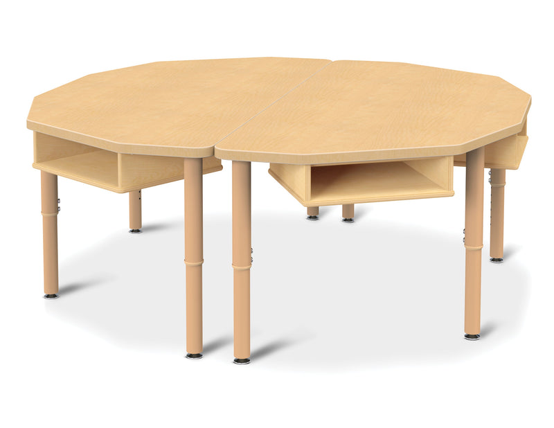 Jonti-Craft Trio Table with Storage