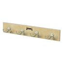 Jonti-Craft Wall Mount Coat Rail - 2 Hooks