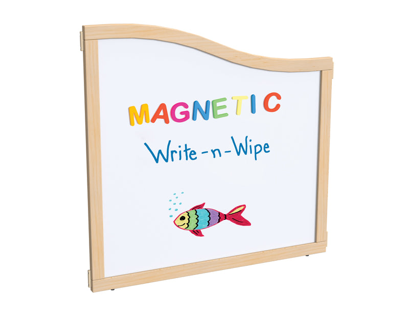 KYDZ Suite Cascade Panel - E To A-height - 36" Wide - Magnetic Write-n-Wipe