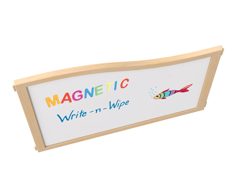 KYDZ Suite Cascade Panel - E To A-height - 36" Wide - Magnetic Write-n-Wipe