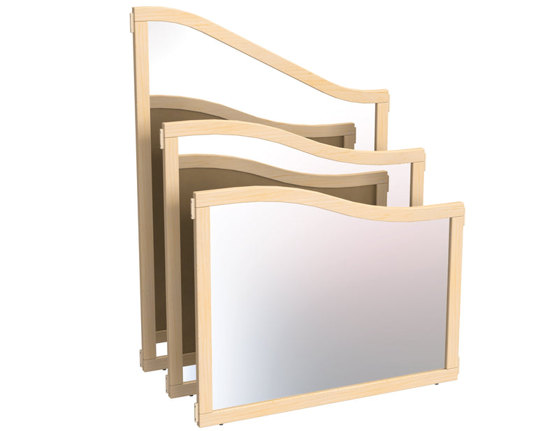 KYDZ Suite Cascade Panel - E To A-height - 36" Wide - Mirror