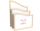 KYDZ Suite Cascade Panel - E to T-height - 36" Wide - Write-n-Wipe