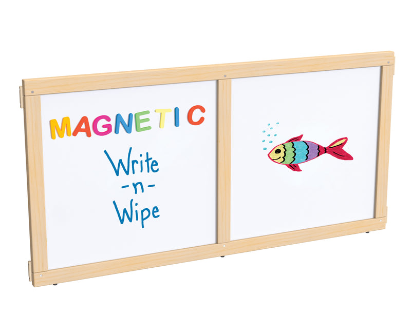KYDZ Suite Panel - T-height - 48" Wide - Magnetic Write-n-Wipe