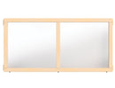 KYDZ Suite Panel - T-height - 48" Wide - Mirror