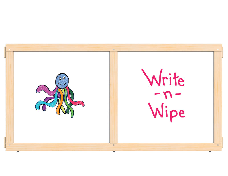 KYDZ Suite Panel - T-height - 48" Wide - Write-n-Wipe