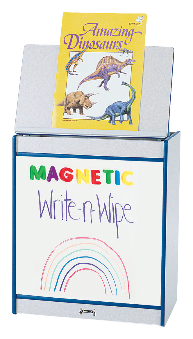 Rainbow Accents Big Book Easel - Magnetic Write-n-Wipe - Purple