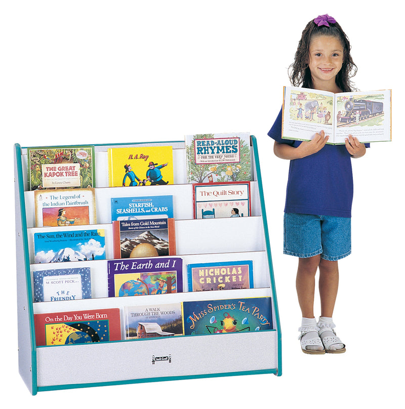Rainbow Accents Flushback Pick-a-Book Stand - Purple