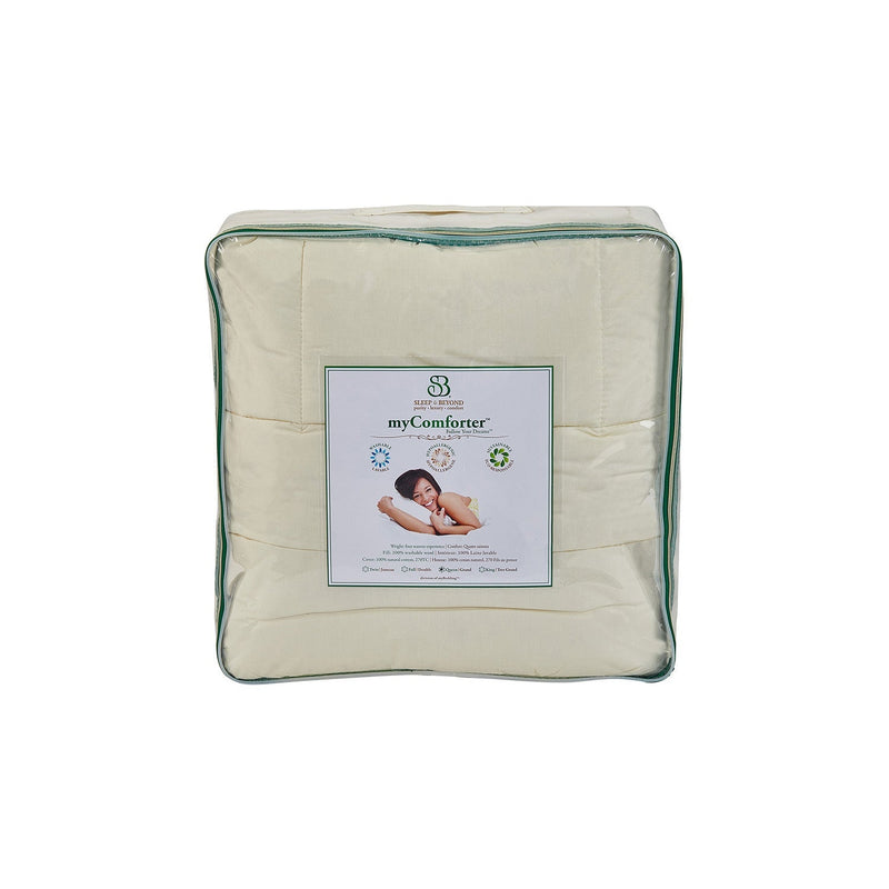 Sleep & Beyond myComforter 100% Washable Wool Comforter