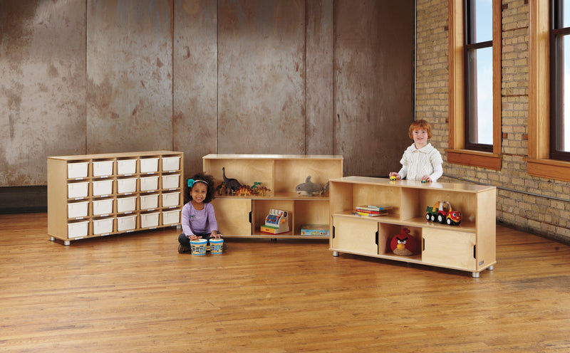 TrueModern Twenty-Cubbie Shelf
