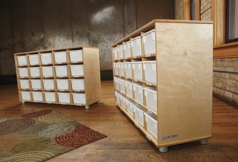 TrueModern Twenty-Cubbie Shelf
