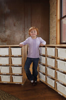 TrueModern Twenty-Cubbie Shelf - with White Cubbie-Trays