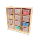 Whitney Brothers 12 Cubby Storage Cabinet