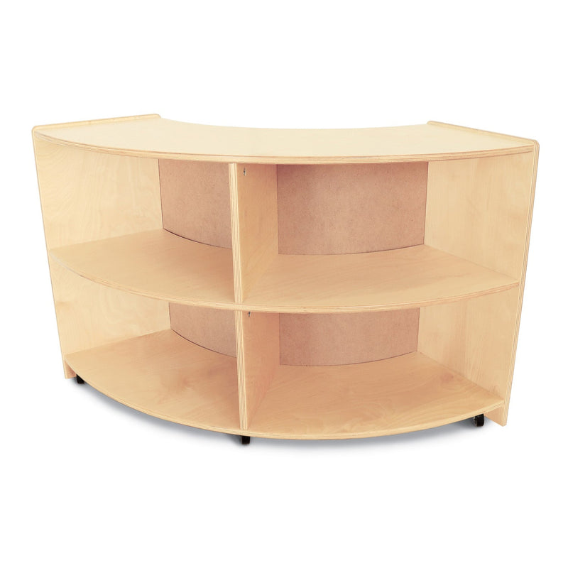 Whitney Brothers Curved Storage: Back Curve In