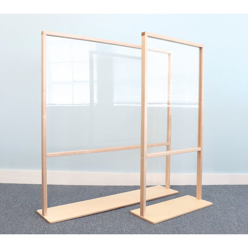 Whitney Brothers Floor Standing Acrylic Partition 25W
