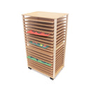 Whitney Brothers Mobile Art Drying Rack