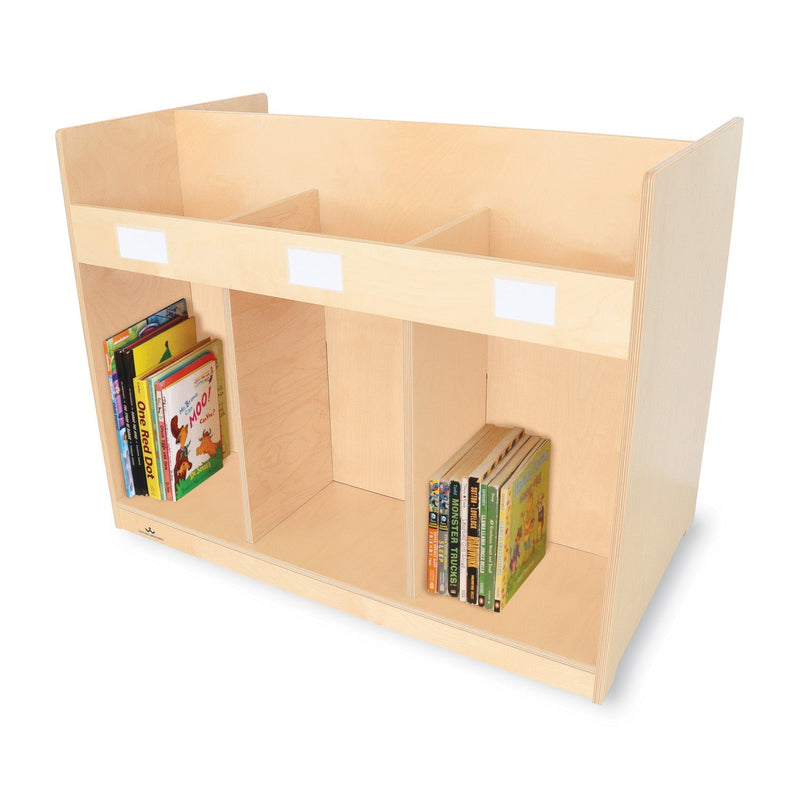 Whitney Brothers Mobile Library Book Cabinet
