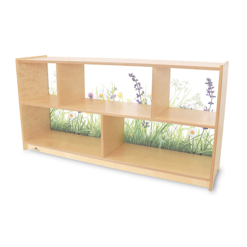 Whitney Brothers Nature View Acrylic Back Cabinet 24H