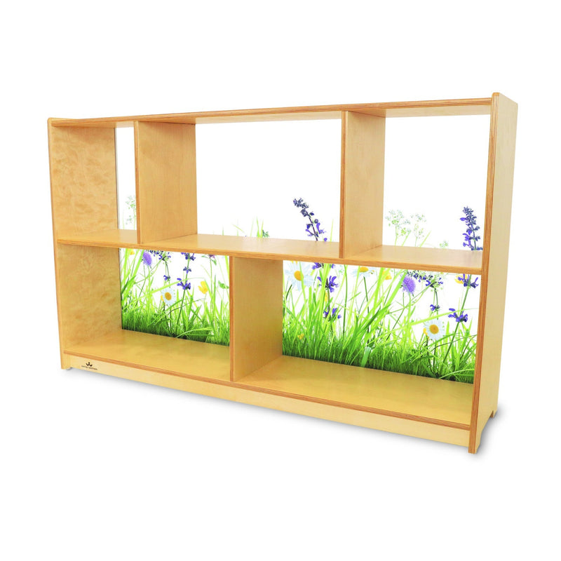 Whitney Brothers Nature View Acrylic Back Cabinet 30H