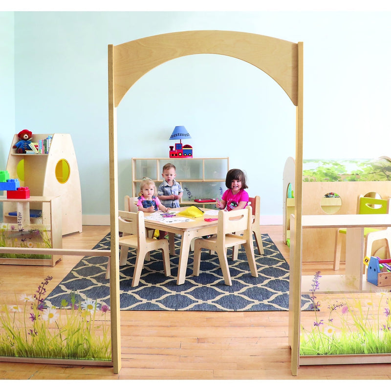 Whitney Brothers Nature View Room Divider Archway