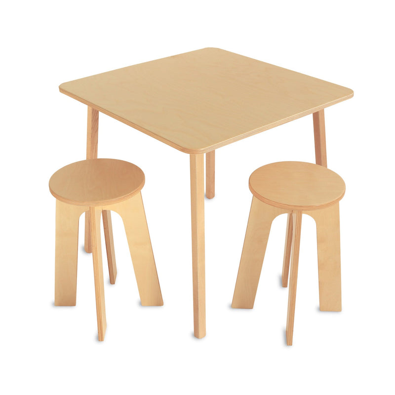 Whitney Brothers Stand Up Table with Two Stools Set