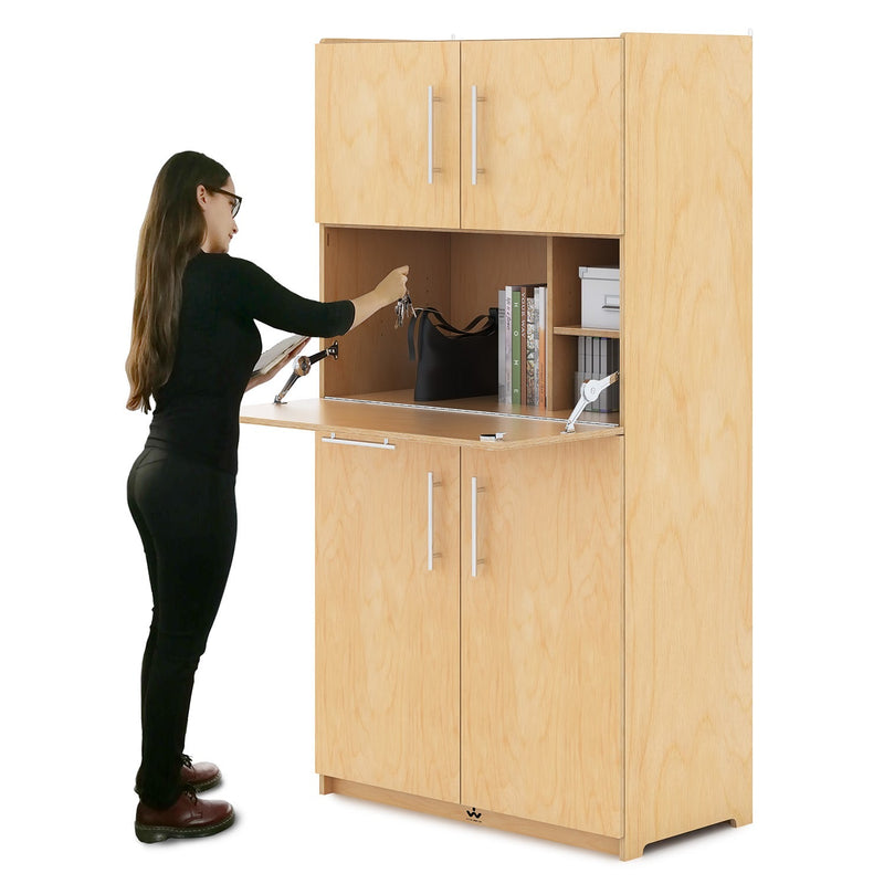 Whitney Brothers Teachers Work Station Cabinet
