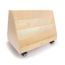 Whitney Brothers Two-Sided Mobile Book Display