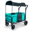 Wonderfold W1 Luxe Multifunctional Double Stroller Wagon - 2 Seater