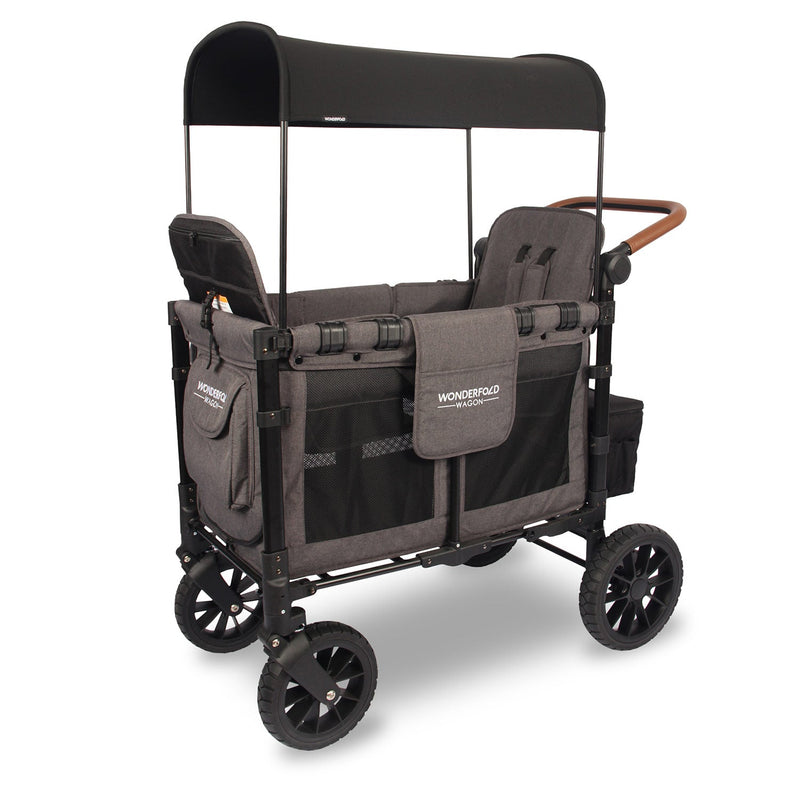 Wonderfold W2 Luxe Double Stroller Wagon - 2 Seater