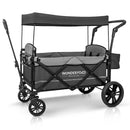Wonderfold X2 Pull and Push Double Stroller Wagon - 2 Seater