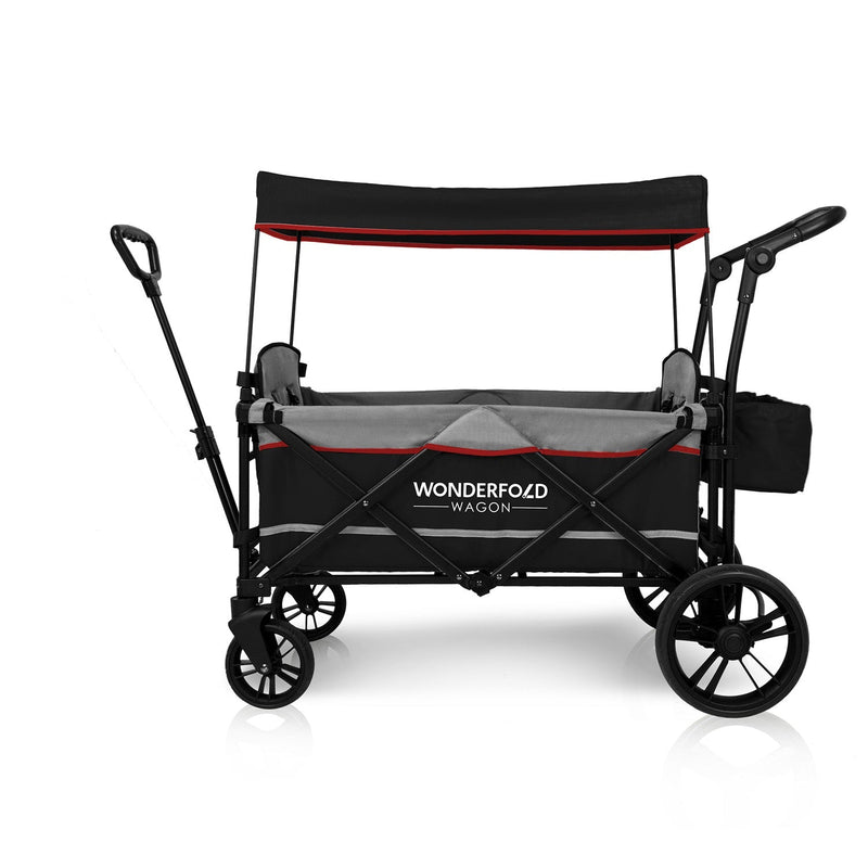 wonderfold x2 push & pull double stroller wagon Wonderfold X2 Pull and Push Double Stroller Wagon
