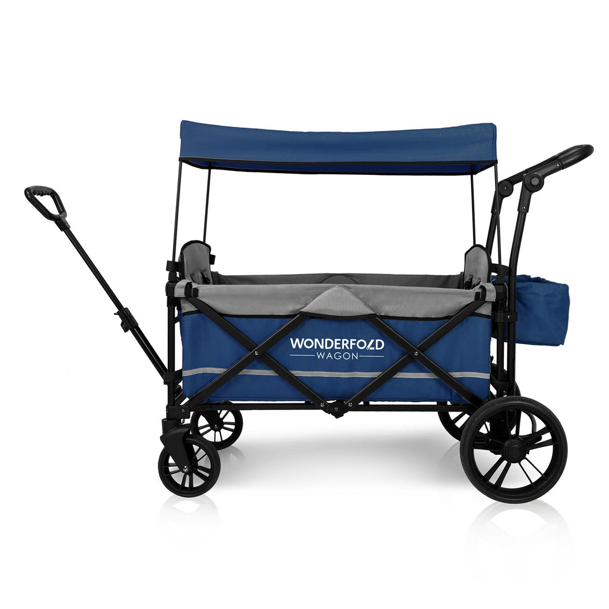 Wonderfold X2 Pull and Push Double Stroller Wagon