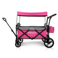 Wonderfold X2 Pull and Push Double Stroller Wagon - 2 Seater