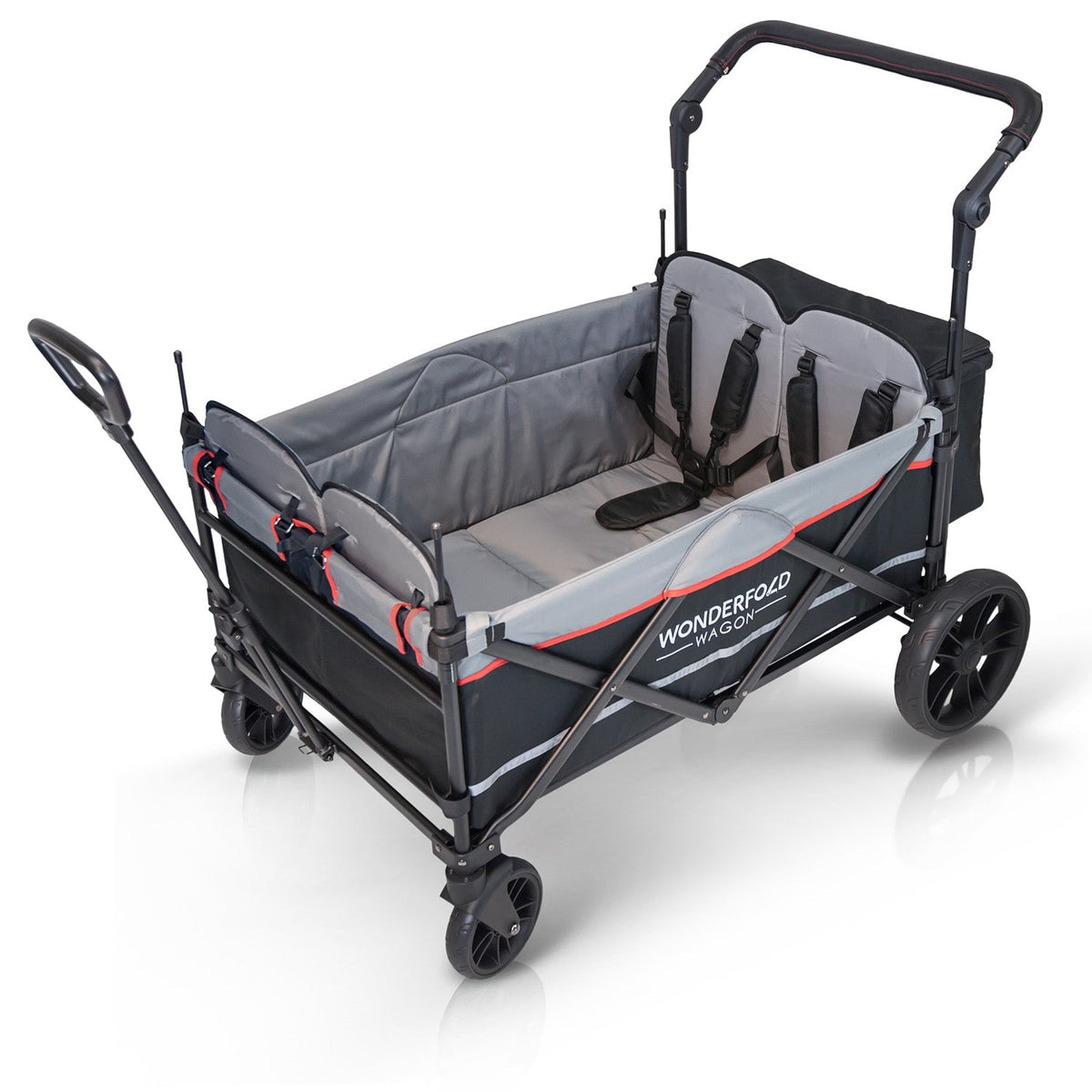 wonderfold outdoor x4 push & pull quad stroller wagon Wonderfold X4 Pull and Push Quad Stroller Wagon