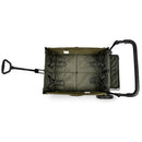 Wonderfold X4 Woodland Green Pull and Push Double Stroller Wagon with Automatic Magnetic Seatbelt Buckles - 4 Seater