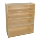 Wood Designs Bookshelf with Adjustable Shelves - 42-7/16"H