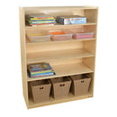 Wood Designs Bookshelf with Adjustable Shelves - 49"H