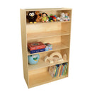 Wood Designs Bookshelf with Adjustable Shelves - 59-1/2"H