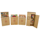 Wood Designs Set of 4 Classic Appliances with Deluxe Hutch