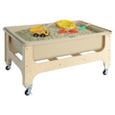 Wood Designs Tot Size Deluxe Sand and Water Table with Lid
