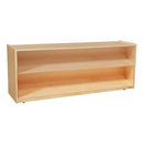 Wood Designs Wide Shelf Storage